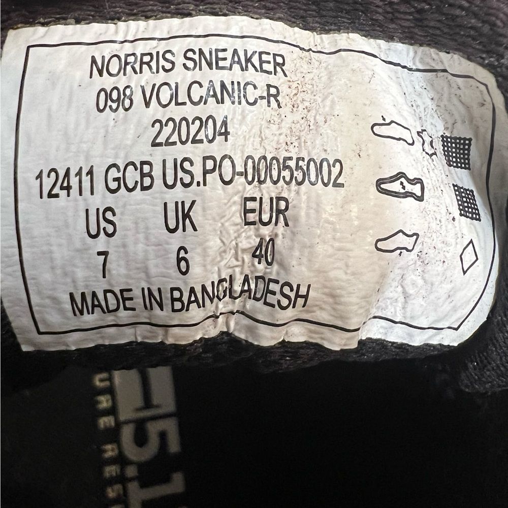 5.11 Tactical High Tops Mens Norris Sneaker Size 7 black brown Military gorpcore - Picture 7 of 8